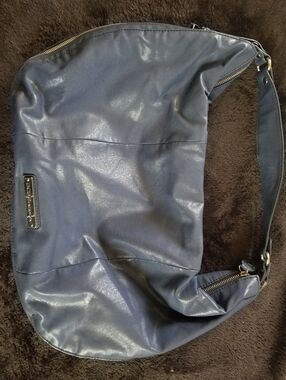 BCBGeneration Blue Shoulder Hobo Bag - Preowned